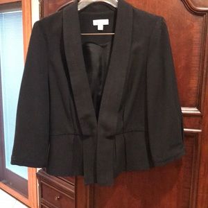 Black suit jacket